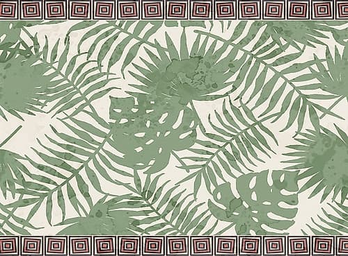 Jungle Palms Nature Print