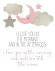 I Love You In V3 Art Print