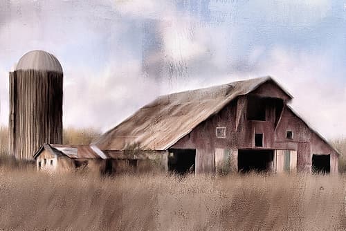 Forgotten Barn Art Print