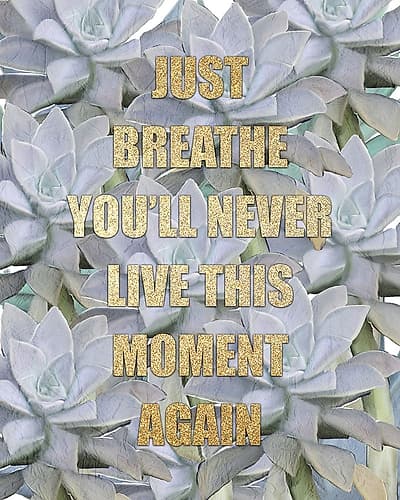 This Moment Inspirational Print
