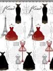 Paris Couture 2 Art Print