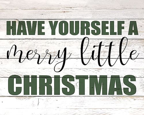 Merry Little Green Art Print
