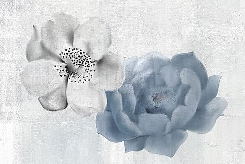 Blue and White Art Print