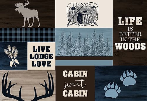 Better in the Woods Leisure Print