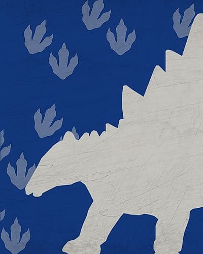 Rawr Tracks 2 Art Print