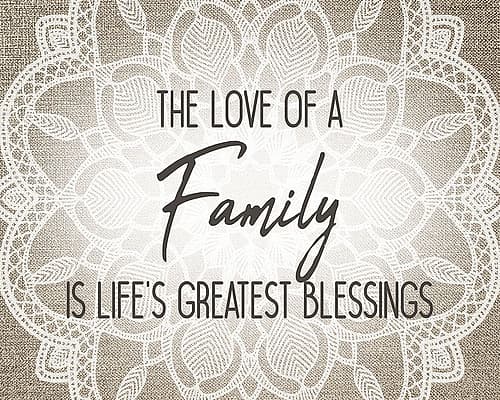 The Love Mandala Inspirational Print