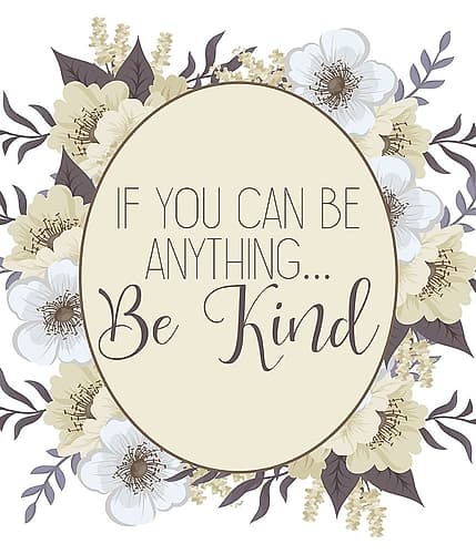 Be Kind Art Print