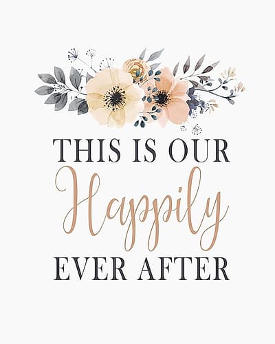 Happily Ever Art Print