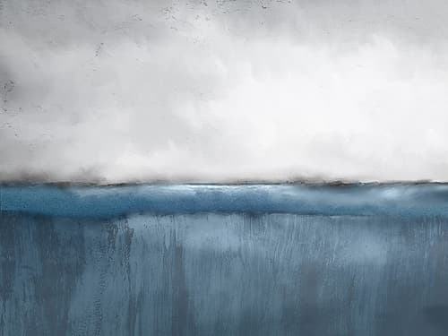 Into The Blue Coastal Print