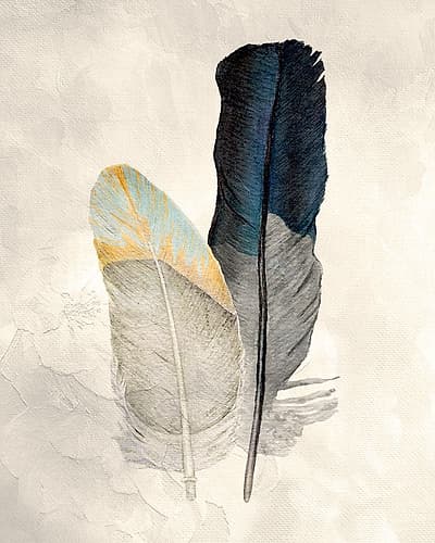 Two of a Kind 1 v2 Nature Print