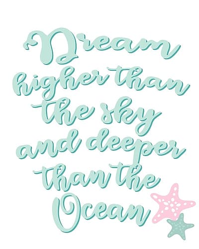 Dream Higher 2 Art Print