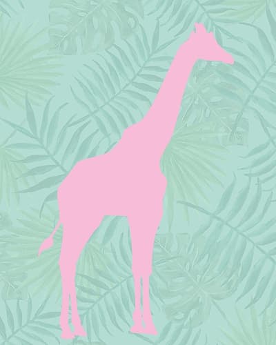 Safari Animal 1 Art Print by Kimberly Allen