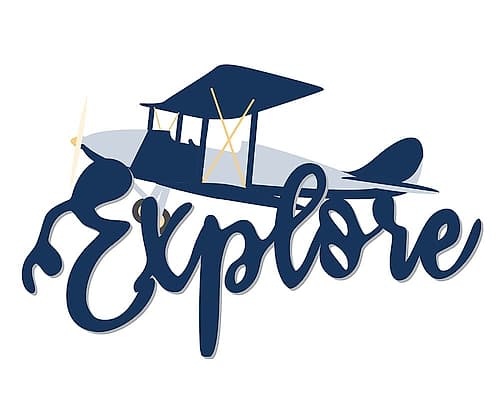 Explore Air 1 Art Print by Kimberly Allen