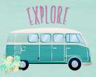 Explore Art Print