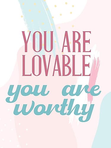 Positive Affirmations 1 Inspirational Print