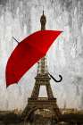 Paris Red Art Print