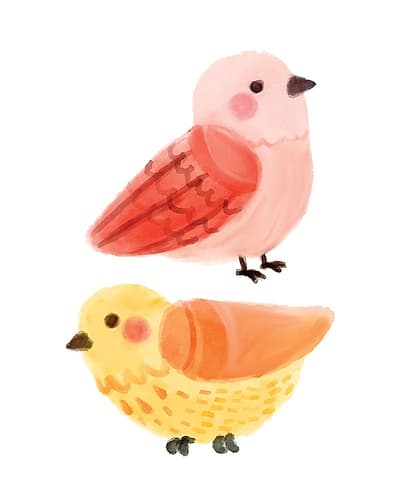 Chirp 1 Art Print