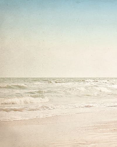 Beach Waves 1 Coastal Print