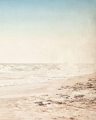Beach Waves 2 Coastal Print