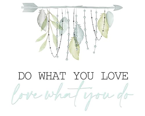 Minty 2 Inspirational Print
