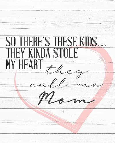 Call Me Mom Art Print