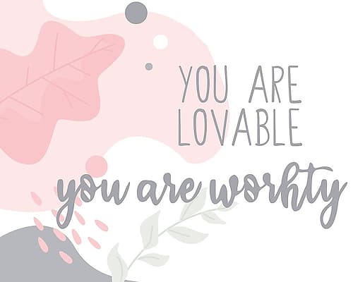 Affirmations 1 Inspirational Print
