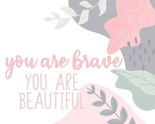 Affirmations 2 Art Print