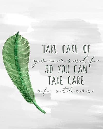 Take Care 1 Inspirational Print
