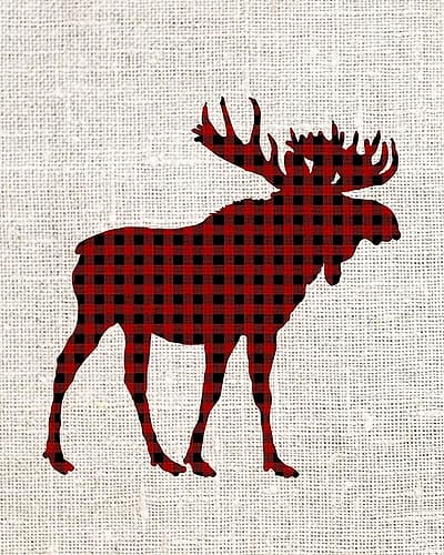 Little Man Plaid 1 Art Print