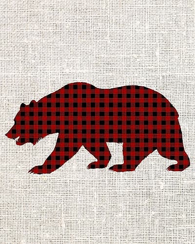 Little Man Plaid 3 Art Print