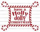 Holly Jolly Christmas Art Print