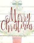 Merry Christmas Tree Art Print