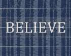 Believe Aspens Christmas Art Print