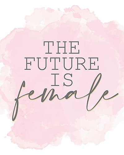 Fashionista 14 Inspirational Print