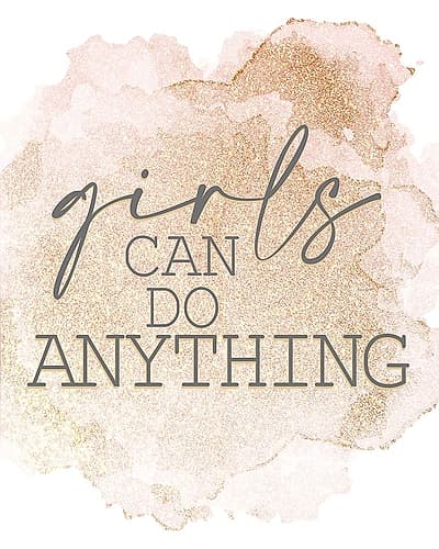 Fashionista 16 Inspirational Print