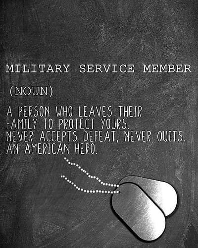 A Military Service Member Art Print