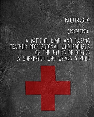 A Nurse Art Print