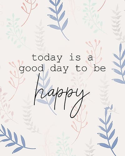 Today Is Inspirational Print