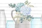 Row of Glass Still Life Print
