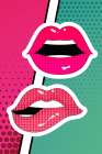 Pop Lips 2 Art Print