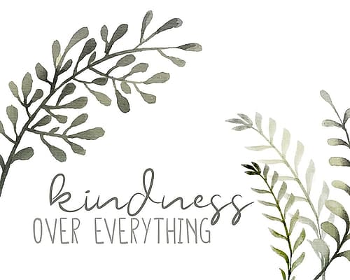 Kindness Inspirational Print