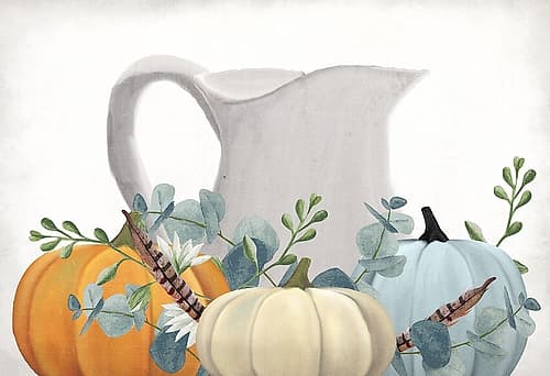 Milk Jug Food Print