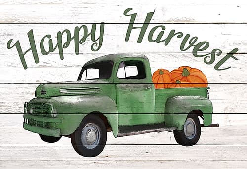 Happy Harvest Art Print
