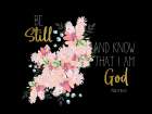Be Still Pink Art Print