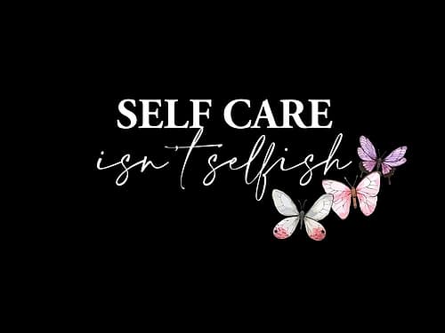 Selfcare Inspirational Print
