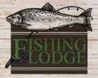 Fishing Lodge Art Print