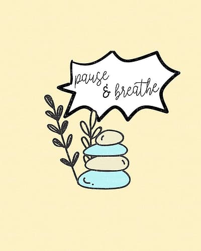 Mindfulness 5 Whimsical Print