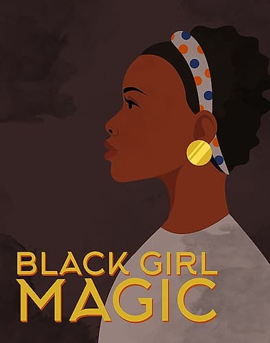 _Black Girl Magic Art Print