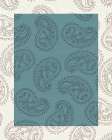 Blue Paisley Art Print