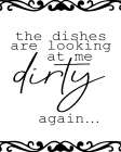 The Dishes Kitchen Print
